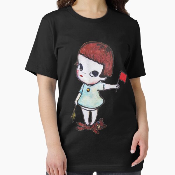 Item preview, Yoshitomo Nara Girl with Signal Flags Tshirt - Yoshitomo Nara Girl with Signal Flags   designed and sold by MaleighaSpruil.