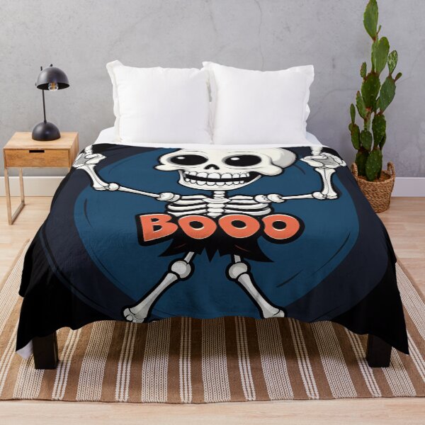 Item preview, "BOOO-Ya! Skeleton Party for Halloween!" designed and sold by Art-Vortex-fr.