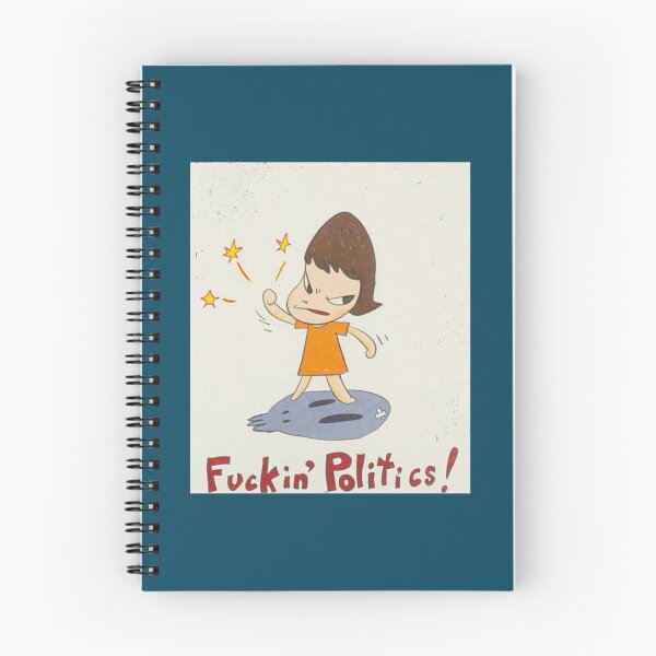 Item preview, yoshitomo nara quot;Fuckin Politics!quot  designed and sold by MaleighaSpruil.
