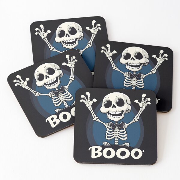 Item preview, "BOOO-Ya! Skeleton Party for Halloween!" designed and sold by Art-Vortex-fr.