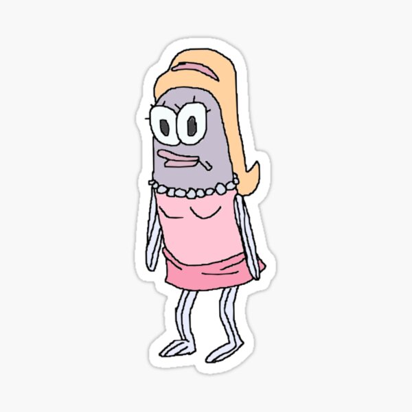 Vista previa del artículo con la obra «pez bob esponja vendaval mal dibujado», diseñado y vendido por wormyart.