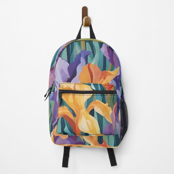 Item preview, Abstract Colorful Irises Pattern designed and sold by calibrit.