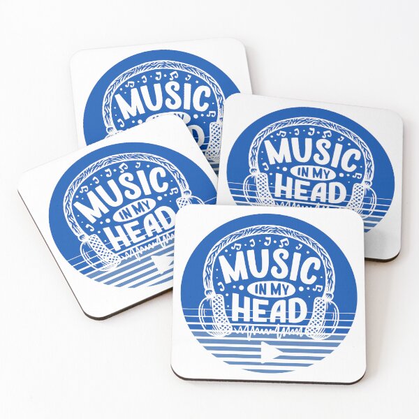 Item preview, MUSIC IN MY HEAD  designed and sold by YQvibe Studio.