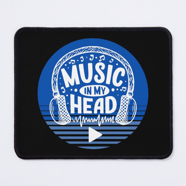 Item preview, MUSIC IN MY HEAD designed and sold by YQvibe Studio.
