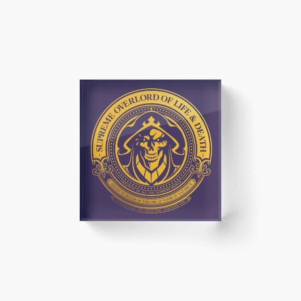 Overlord of Life And Death Seal Acrylic Block