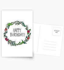Happy Birthday Postcards