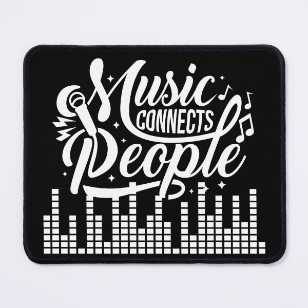 Item preview, MUSIC CONNECTS PEOPLE designed and sold by YQvibe Studio.