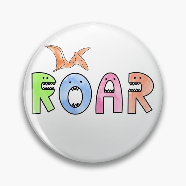 Item preview, “Roar” in dinosaur style! designed and sold by nookieart.