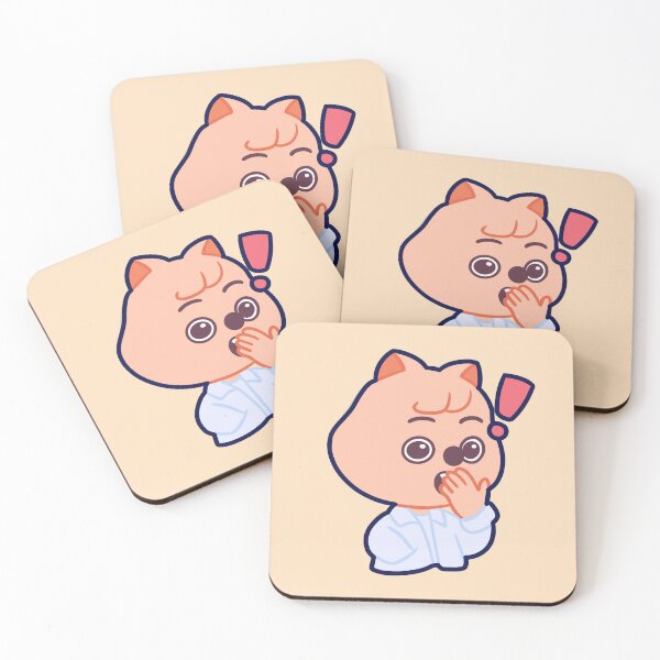 Item preview, STRAY KIDS (SKZOO) Han Quokka Shocked  designed and sold by LilMissRandom17.
