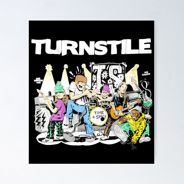 TURNSTILE ポスター　A2サイズ　ラスト1 Turnstile Poster | eBay