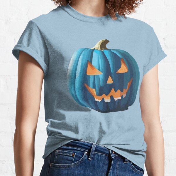 Hallowen Spooky Pumpkin T Shirt Gift for Hallows eve by Art Frikiland