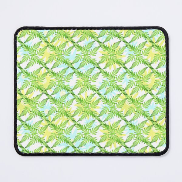 Item preview, Repetitive Patterns of Fern Leaves on Flowers Background designed and sold by SideDishDesign.