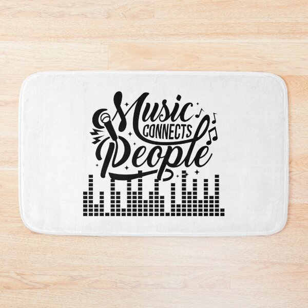 Item preview, MUSIC CONNECTS PEOPLE  designed and sold by YQvibe Studio.