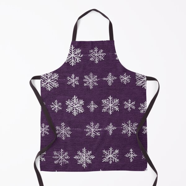 Item preview, Christmas Design in White Thread work in Purple Background Pattern designed and sold by Md Rashid Hasan.