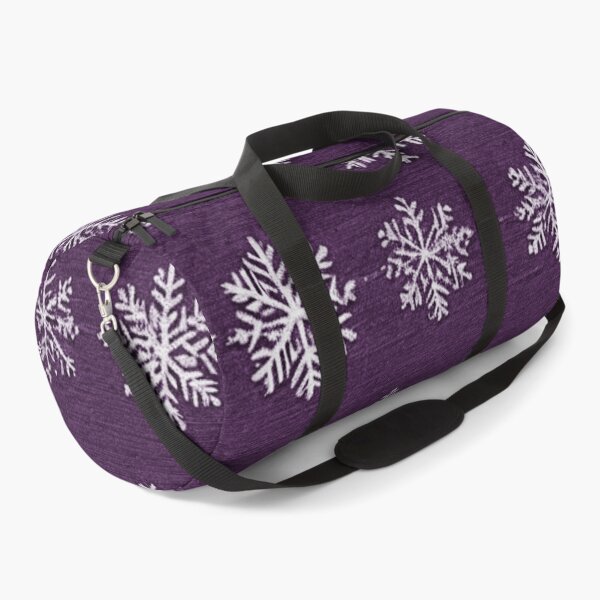 Item preview, Christmas Design in White Thread work in Purple Background Pattern designed and sold by Md Rashid Hasan.