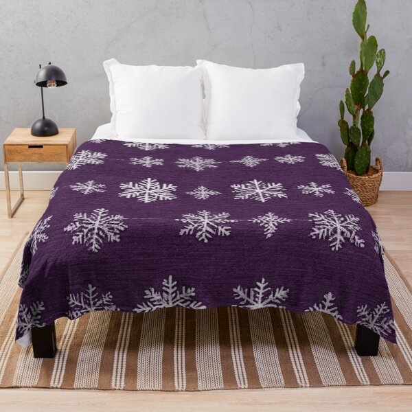 Item preview, Christmas Design in White Thread work in Purple Background Pattern designed and sold by Md Rashid Hasan.