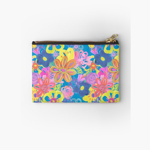 Item preview, Zing Zest Blue Stripe Leaf designed and sold by Gabriella Buckingham.