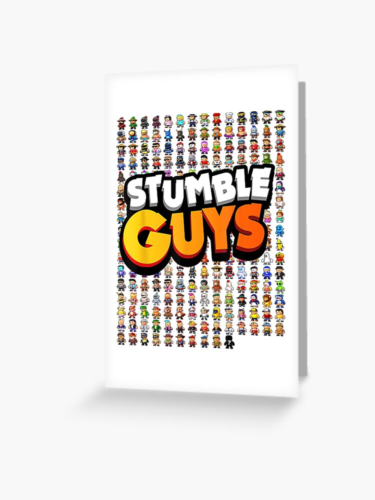 Carte de vœux for Sale avec l'œuvre « Stumble Guys Jeu drôle » de l'artiste  Merraosas