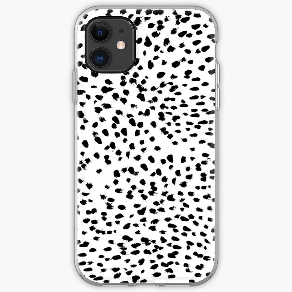 Dalmat-b&w-Animal print I iPhone Case & Cover