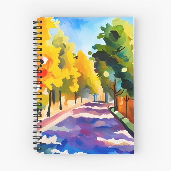 Item preview, Canal in vivid colors designed and sold by Glint247.