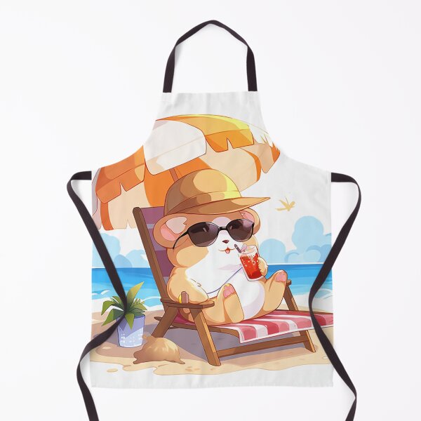 Item preview, Chill Hamster: Sun, Sand, and Shades on the Beach designed and sold by PaintbrushPlace.