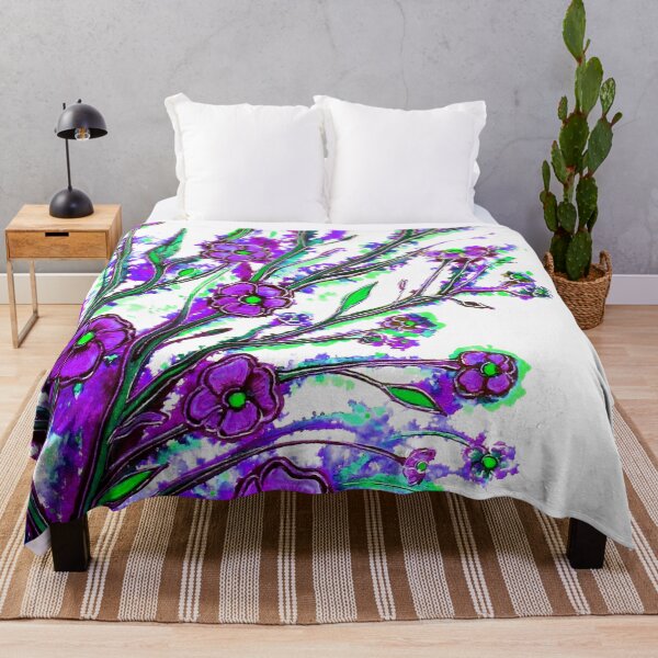 Item preview, Purple Flower Spray designed and sold by Linda Callaghan.