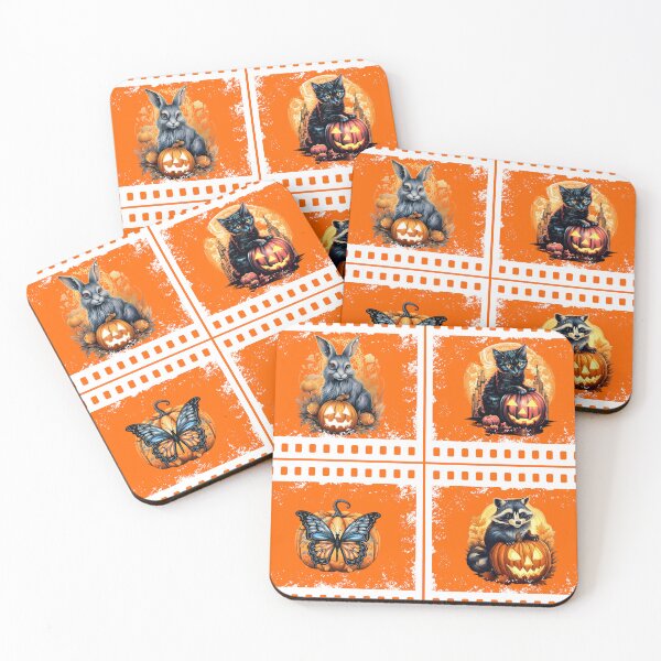 Item preview, Classic Halloween animals photos designed and sold by KrisRubinArt.