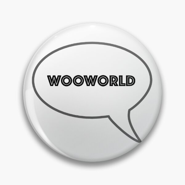 Item preview, WOOWORLD speech bubble designed and sold by Robyn Williams.