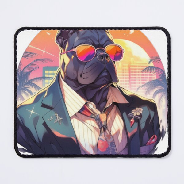 Item preview, Bulldog Detective Basking designed and sold by GregoryMendoza.