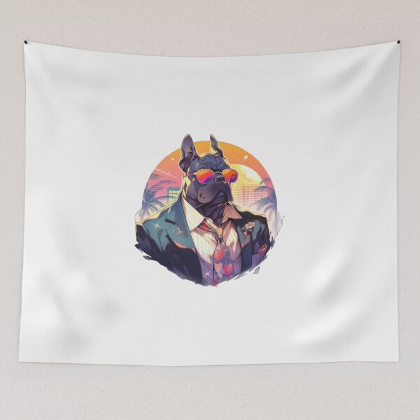Item preview, Bulldog Detective Basking designed and sold by GregoryMendoza.