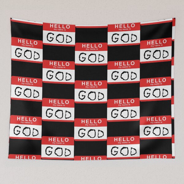 Item preview, Hello my name is GOD (Die Antwoord - Ugly Boy) designed and sold by NeumanRene.