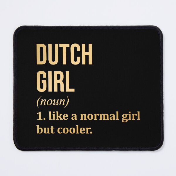 Item preview, Dutch Girl Definition The Netherlands in Gold designed and sold by XCIV.