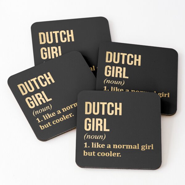 Item preview, Dutch Girl Definition The Netherlands in Gold designed and sold by XCIV.
