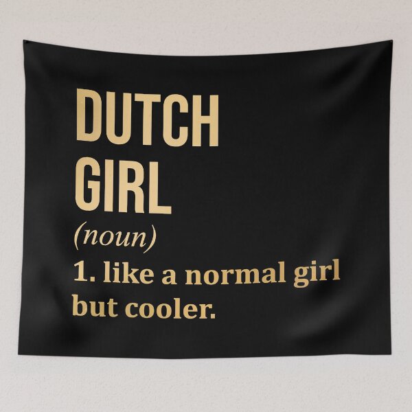 Item preview, Dutch Girl Definition The Netherlands in Gold designed and sold by XCIV.