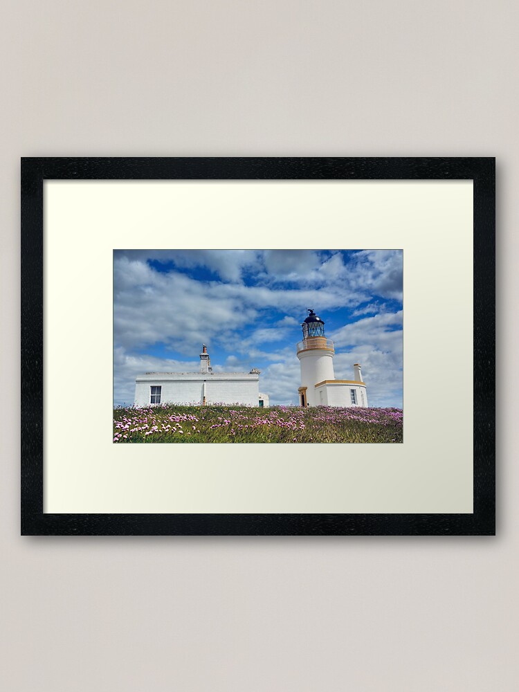 Alternate view of Chanonry Lighthouse, The Black Isle, Scotland Framed Art Print