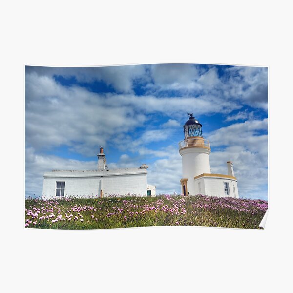 Chanonry Lighthouse, The Black Isle, Scotland Poster