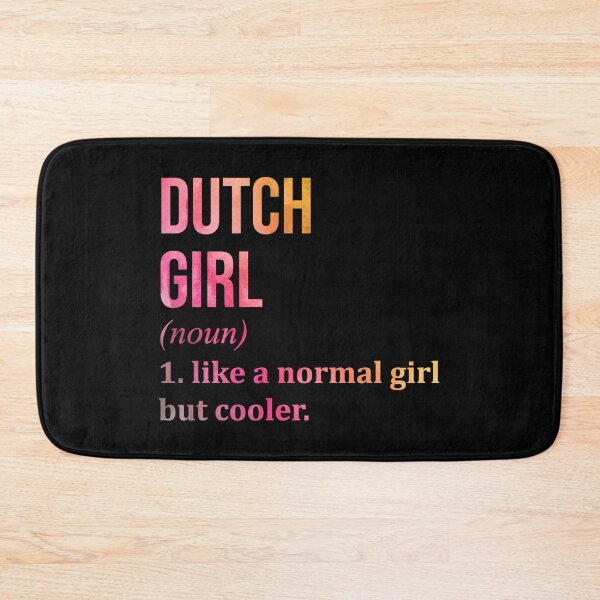 Item preview, Dutch Girl Definition The Netherlands in Watercolor designed and sold by XCIV.