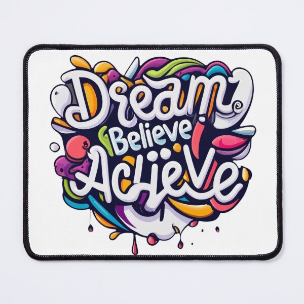 Item preview, Big Dreams, Strong Believes lead to greatest Achievements Inspirational design designed and sold by LivingItFunky.