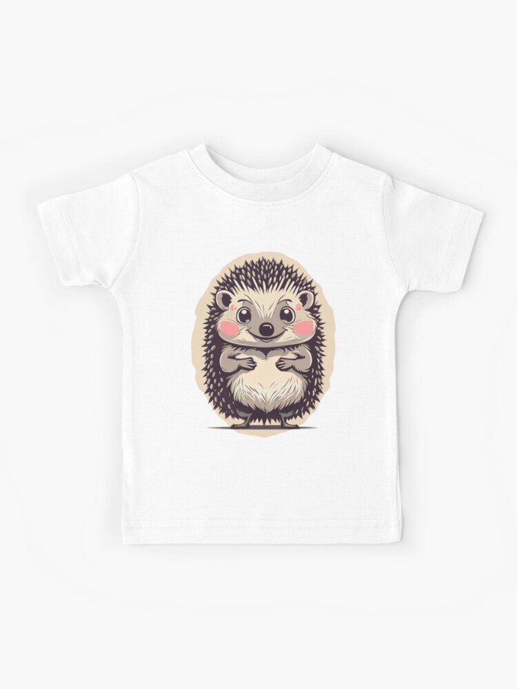 t shirt with hedgehog