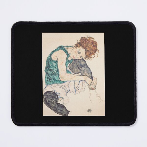 Item preview, Seated Woman With Bent Knee 1917 designed and sold by AugustOkeefe.