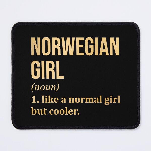 Item preview, Norwegian Girl Definition Norway in Gold designed and sold by XCIV.