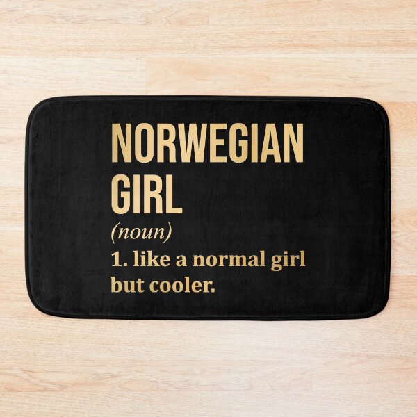 Item preview, Norwegian Girl Definition Norway in Gold designed and sold by XCIV.