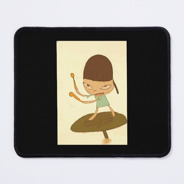 Item preview, Yoshitomo Nara Butterbur Poster - Yoshitomo Nara Butterbur designed and sold by AugustOkeefe.