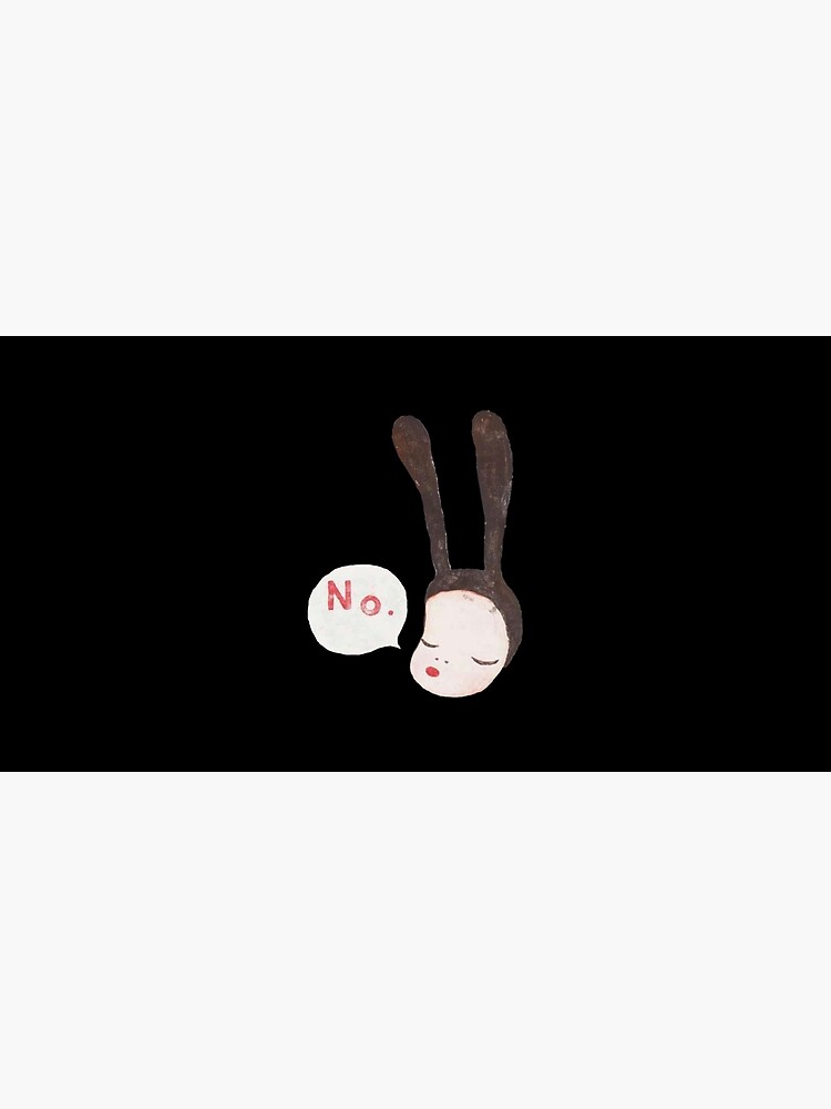 Thumbnail 5 of 5, Mouse Pad, Yoshitomo Nara No Rabbit designed and sold by AugustOkeefe.