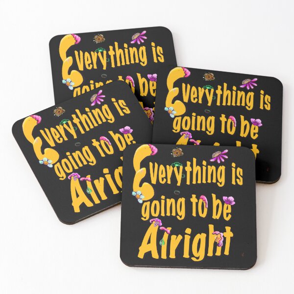 Item preview, Every thing is going to be alright, inspirational, motivational, affirmation 3 designed and sold by Artonmytee.