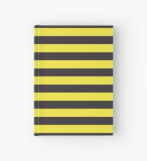 Cuaderno de tapa dura Rayas amarillas y negras