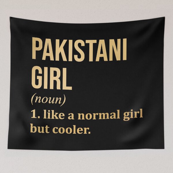 Item preview, Pakistani Girl Definition Pakistan in Gold designed and sold by XCIV.