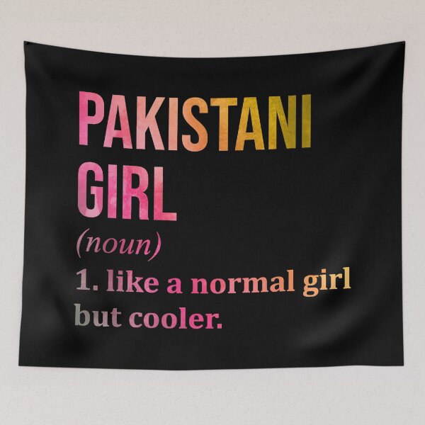 Item preview, Pakistani Girl Definition Pakistan in Watercolor designed and sold by XCIV.