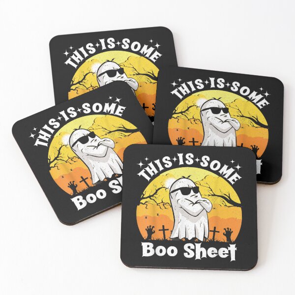 Item preview, This is some Boo Sheet Funny Halloween Ghost designed and sold by Sukhumpan.