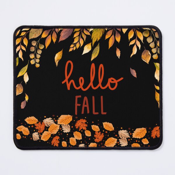 Item preview, hello fall leaves designed and sold by JAWPoD.